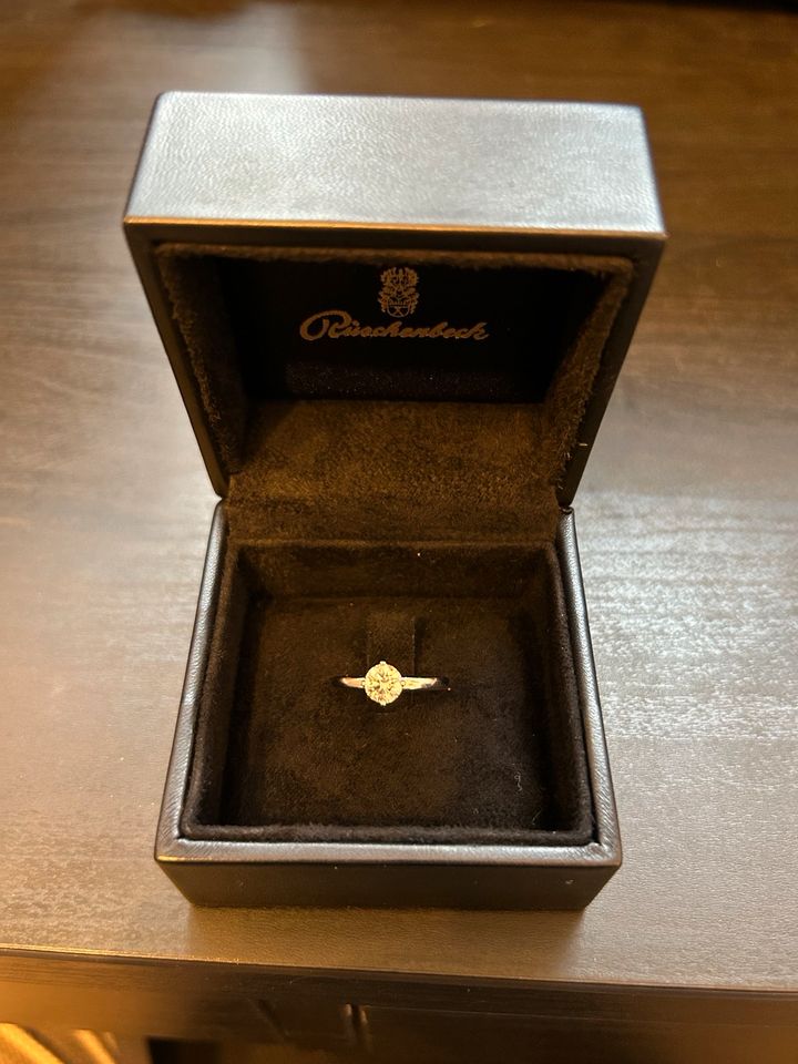 Diamantring 750er Weißgold mit GIA-Zertifikat NEUPREIS 10.300€!!! in Bonn