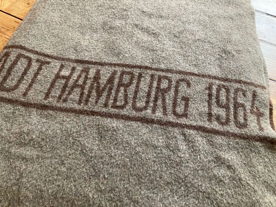 1964 Decke Wolle Hansestadt Hamburg, Oldtimer Vintage in Hamburg