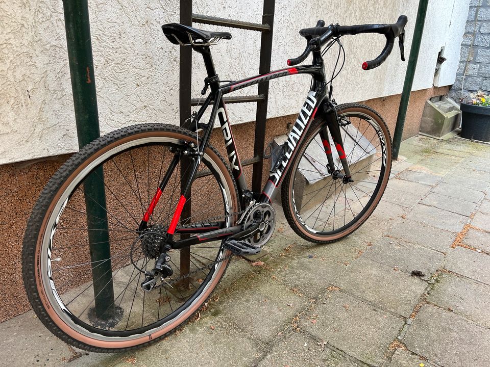 Gravel Bike- Cyclocross Vollcarbon 58 Rahmen in Woltersdorf