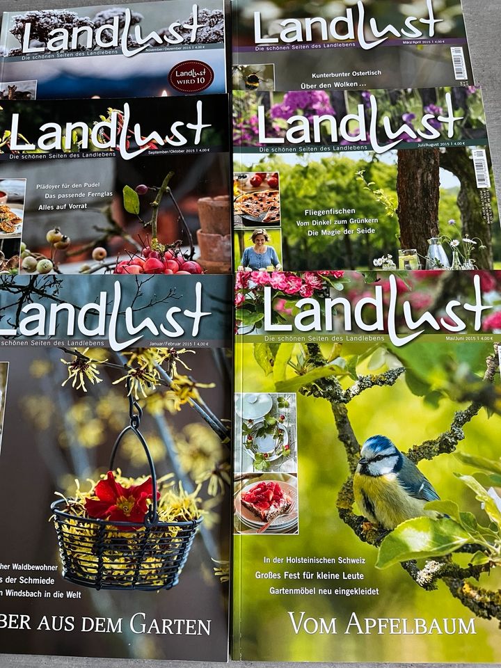 Landlust Zeitschrift -  85 Stück  / 2008 - 2023 Sammlung in Schwarmstedt