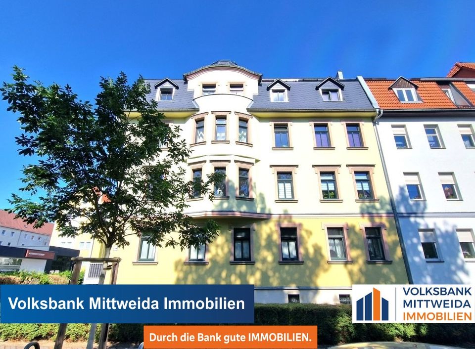 Vermietete 2-Raum-Wohnung in Zwickau! Für Kapitalanleger! in Zwickau