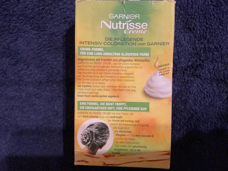 Garnier Nutrisse Creme Haarfarbe 100, leuchtendes Blond, NEU in Ostbevern