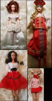 Barbie Hispanic Steffi Face, Elizabethan Queen, Russian, Skipper Niedersachsen - Schneverdingen Vorschau