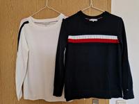 Pullover Tommy Hilfiger blau weiß Gr. S Bayern - Amberg Vorschau