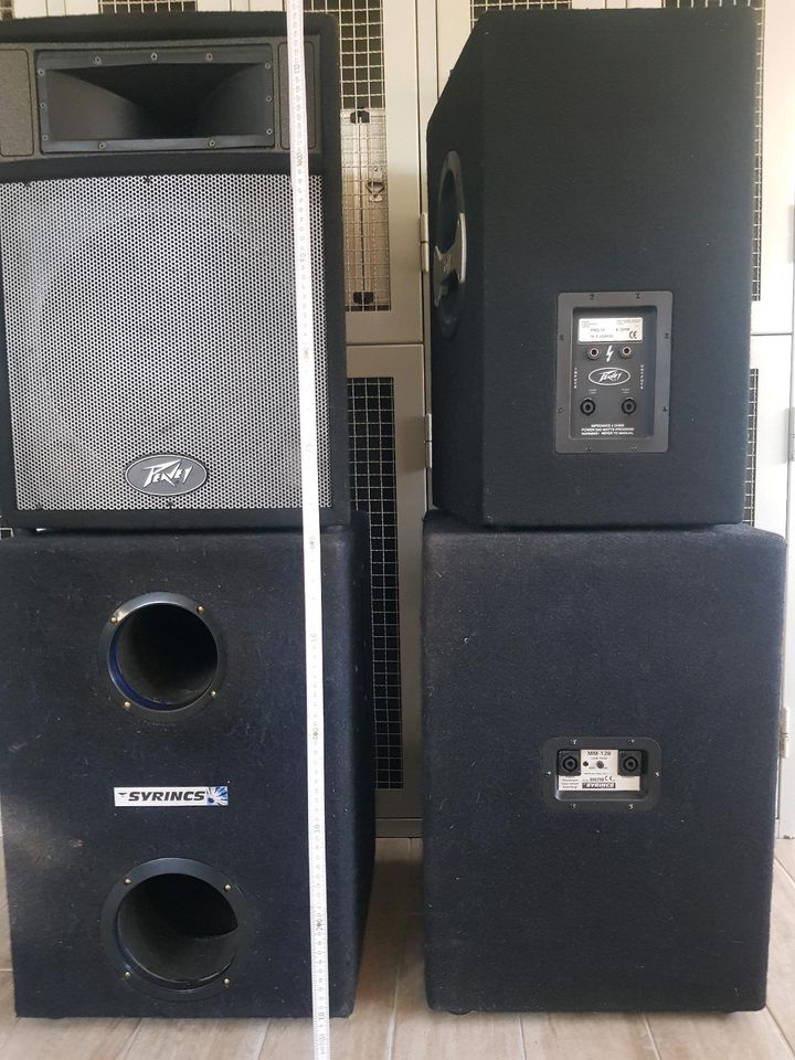 Syrincs MM 12B Pa Subwoofer / Bass Rcf L12p300 Peavey  pro in Barßel