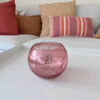 Depot Teelicht Rosa Deko Glas Vase Rund Kerzenhalter Niedersachsen - Oldenburg Vorschau