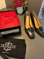 TRUMAN'S Damen Leder Pumps Schwarz Gr. 38,5 Made in Italy Bayern - Heroldsberg Vorschau