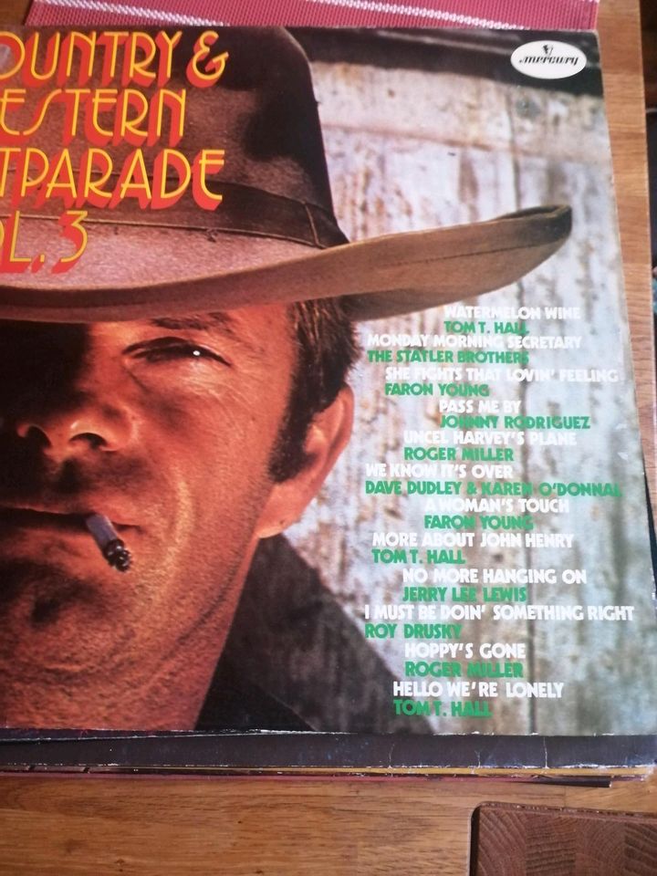 Vinyl Schallplatten LP's Country und Western in Berlin