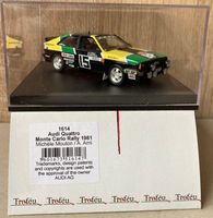 Audi Quattro #15, Mon. Carlo Rally 81, Mouton, Arrii, Trofeu 1/43 Bayern - Altomünster Vorschau