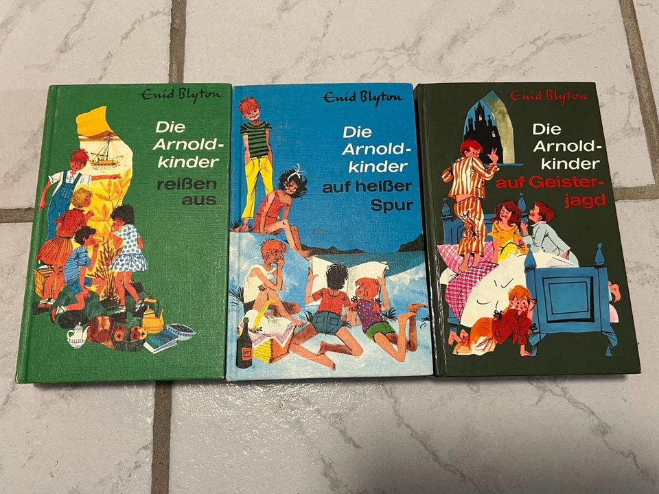 3 x Bücher Die Arnold Kinder von Enid Blyton - alt - in Gütersloh