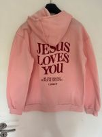 NEU Jesus Pullover Christ Bibel pink rose Hoodie Essen - Essen-Stadtmitte Vorschau