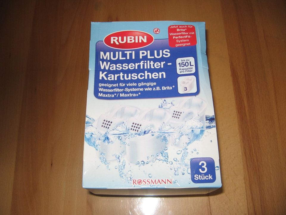 RUBIN-MULTI PLUS Wasserfilter-Kartuschen auch für BRITA in Hannover - Mitte  | eBay Kleinanzeigen ist jetzt Kleinanzeigen