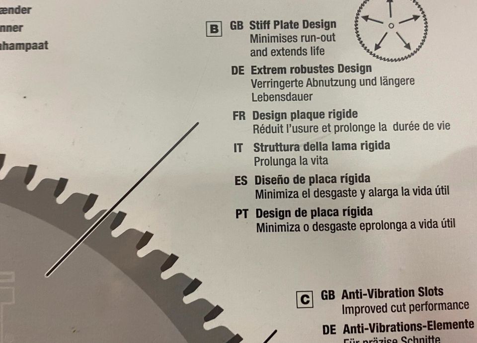 DEWALT | Kreissägeblatt stat. 305/30mm | 80TFZ | DT1916-QZ | NEU! in Zetel