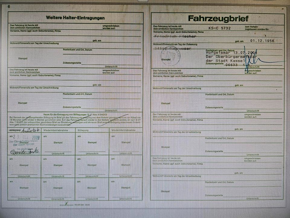 Wohnwagen HOBBY 460 in Kassel