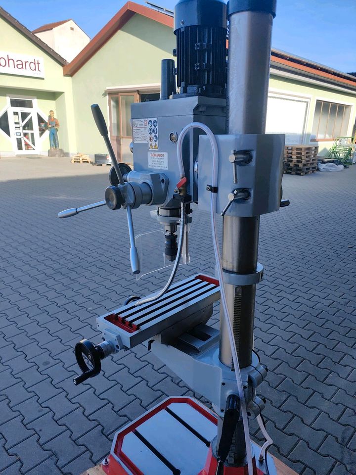 Getriebebohrmaschine Ständerbohrmaschine Säulenbohrmaschine Fräsmaschine mit Kreuztisch Holzmann ZX40PC_400V Aktion in Nabburg