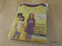 Hose Capri Leggings Shirt Shorty TCM lila gelb 110 116 NEU Hessen - Florstadt Vorschau
