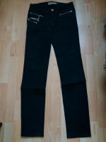 Größe 36 original fishbone Damen Jeans schwarz schmales Bein Niedersachsen - Herzberg am Harz Vorschau