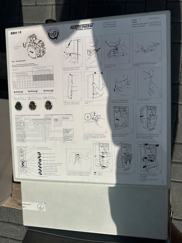 Stiebel Eltron Hydrotherm Ersatzteile Heizung in Osterburg