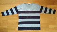 Pullover Langarmshirt grau/blau gestreift Glitzer Gr. 40/42/44/XL Baden-Württemberg - Calw Vorschau
