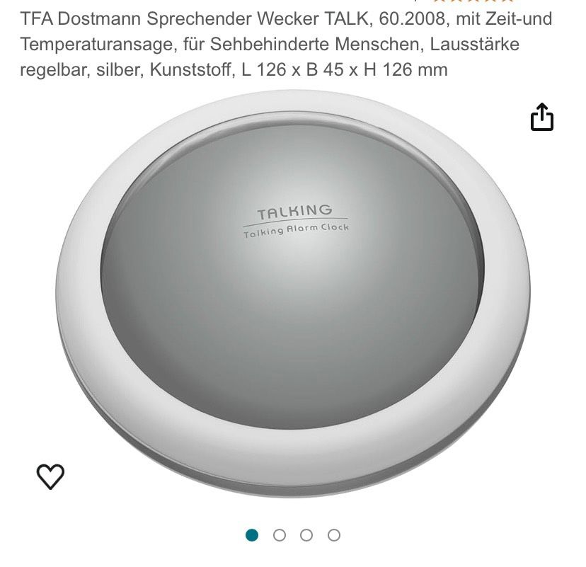 Sprechende Wecker  inkl. Temperaturansage in Bochum