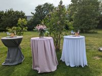 Stehtische & Hussen Hochzeit Deko Verleih 15,00€ / 4 Tage Niedersachsen - Wildeshausen Vorschau