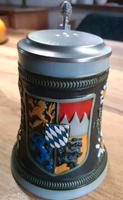 Bierkrug mit Zinndeckel aus Nachlass Bayern - Hallstadt Vorschau