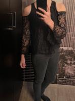 Hollister Bluse Spitze schwarz Oberteil Shirt Spitzenshirt XS Hessen - Nüsttal Vorschau