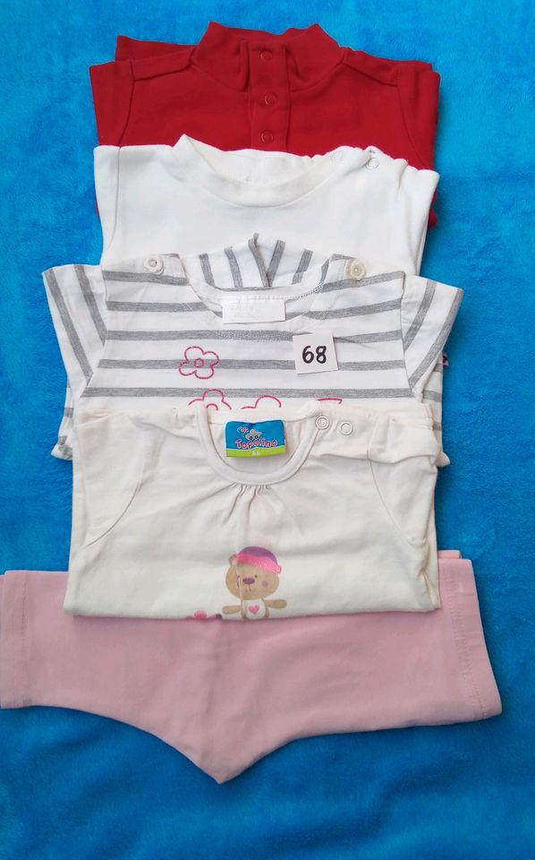 Mädchen (Baby) Set 9 Teile, Strampler, Pyjama, T-Shirt gr.68 in Wuppertal