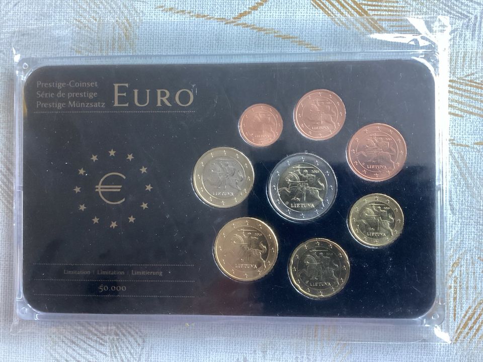 Euro Münzsatz Litauen 2015 limitiert in Jülich