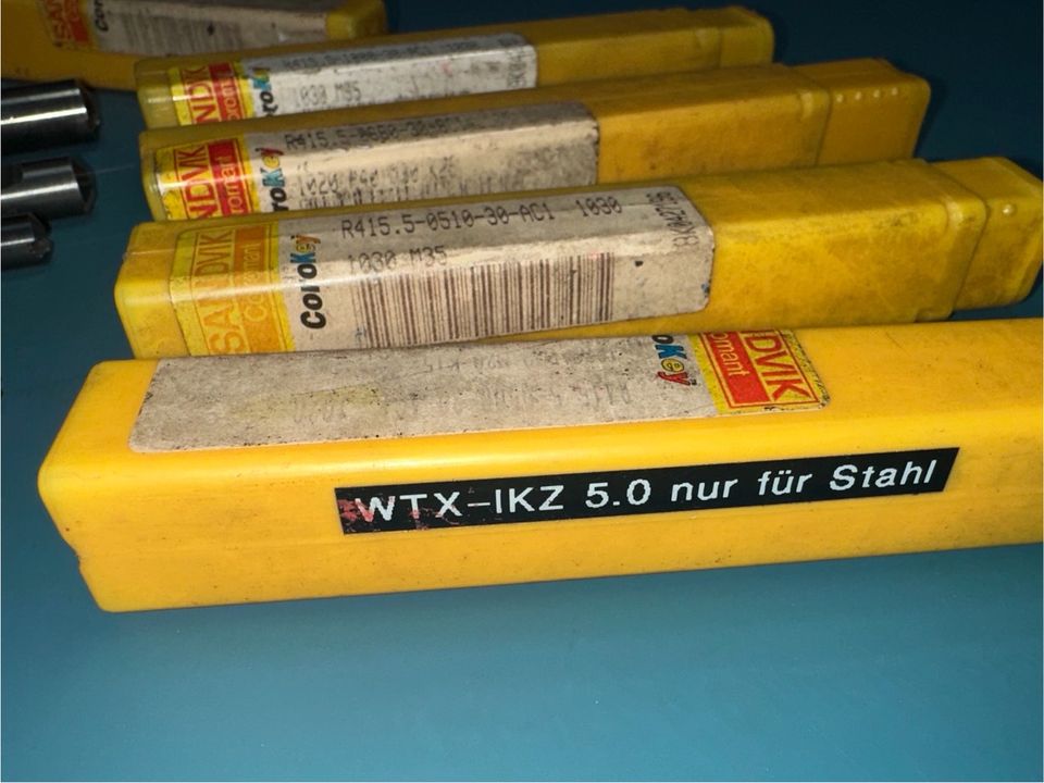 5x Sandvik Coromant R415,5 Vollbohrer IK VHM-Bohrer Spiralbohrer in Remscheid