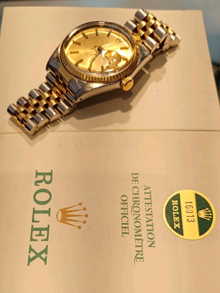 ROLEX - REF.  16013 - STAHL/750er GOLD - AUTOMATIK in Nürnberg (Mittelfr)