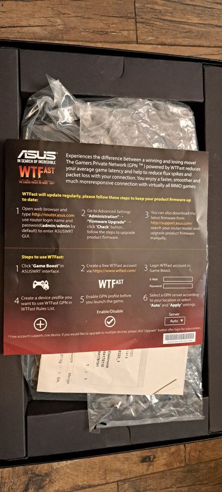 Asus RT-AC88U Gaming Router in Düsseldorf