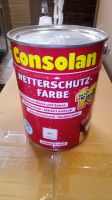 Consolan Deckfarbe Weiß 10 L Gebinde Holzfarbe für Außen Nordrhein-Westfalen - Dülmen Vorschau