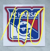 100 Hansa Rostock Aufkleber Sticker FCH Kogge Frankfurt am Main - Nordend Vorschau