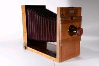 Plattenkamera um 1900, alte Kamera, Holzkamera Leipzig - Grünau-Ost Vorschau