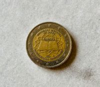 Seltene 2 Euro Münze 2007 D 50 Jahre Römische Verträge Europa Sachsen - Zwickau Vorschau
