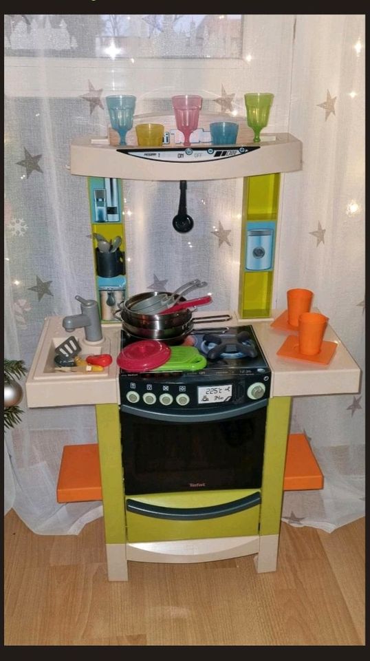 Kinder Küche Mini Tefal mit Zubehör Spielküche Kinderküche in Wolfen