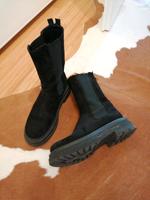 Boots schwarz Gr 40 Hessen - Bensheim Vorschau