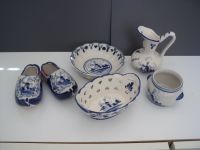 5 tlg.Set Keramik / Porzellan Blau/Weiß Delft Windmühle am Wasser Sachsen - Gelenau Vorschau