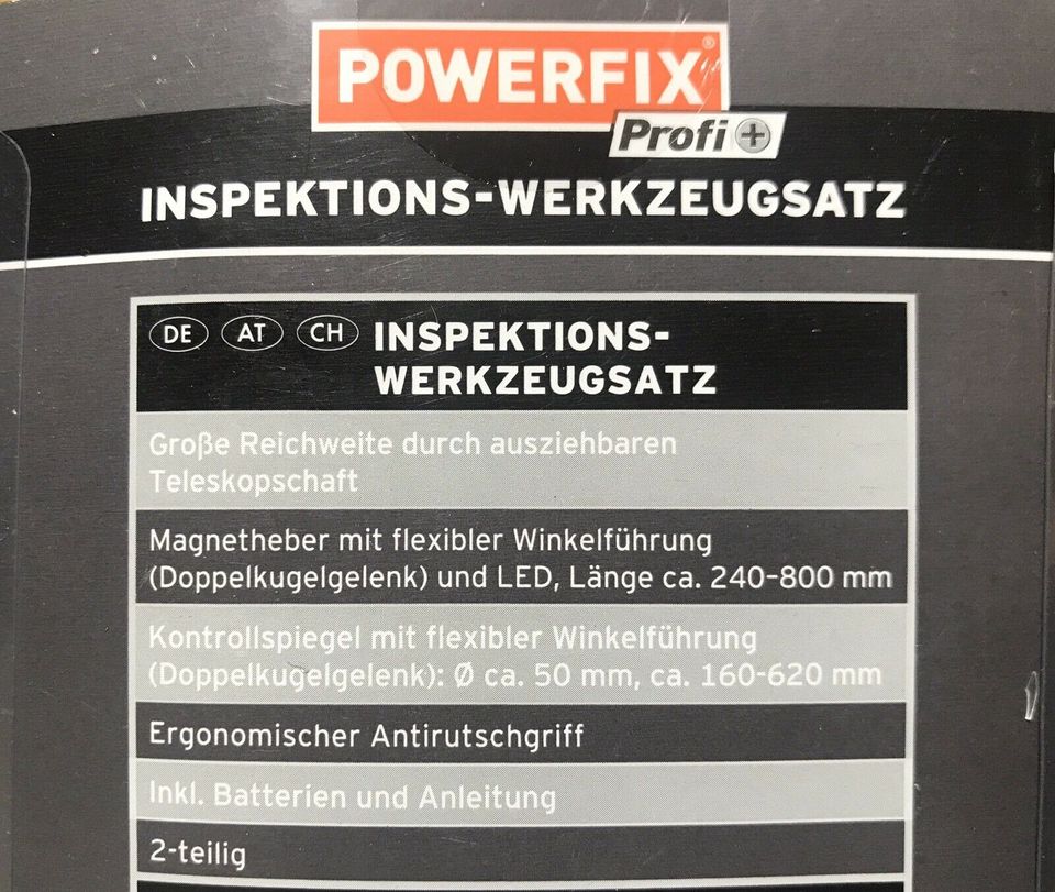 POWERFIX Inspektions-Werkzeugsatz, 2-teilig magnetisch Spiegel in  Sachsen-Anhalt - Halle | Heimwerken. Heimwerkerbedarf gebraucht kaufen |  eBay Kleinanzeigen ist jetzt Kleinanzeigen