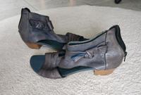 Caprice 5 1/2 5,5 Sandalette Pumps grau blau pumps leder Bayern - Rednitzhembach Vorschau
