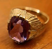 Gold-Ring Amethyst 8 Karat Gold München - Pasing-Obermenzing Vorschau