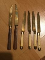 Messerset 6 x gestempelt "Stahl Bronze" antik Bayern - Untermeitingen Vorschau