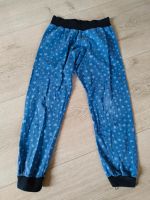 Handmade Pumphose Jogginghose blau Sterne Gr 110/116 Niedersachsen - Braunschweig Vorschau