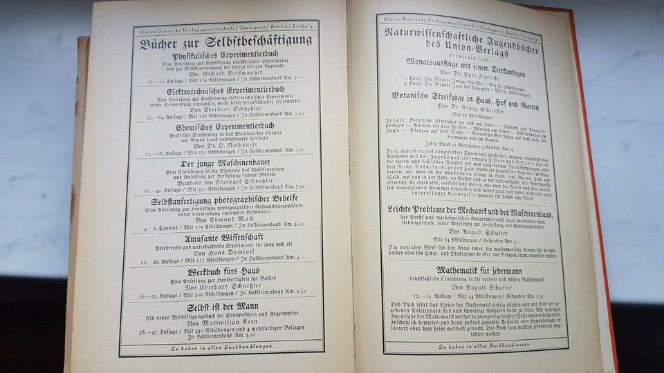 Das Neue Universum. 46. Jahrgang 1925 in St. Wendel