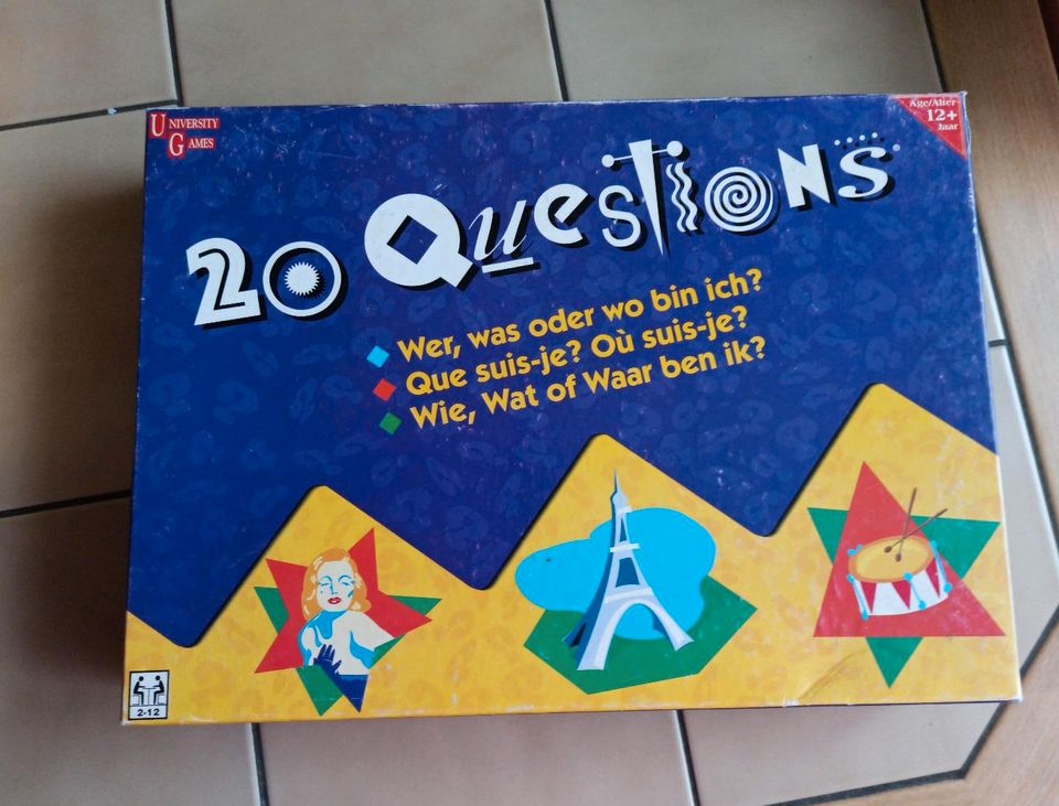 Brettspiel 20 Questions in Oschersleben (Bode)