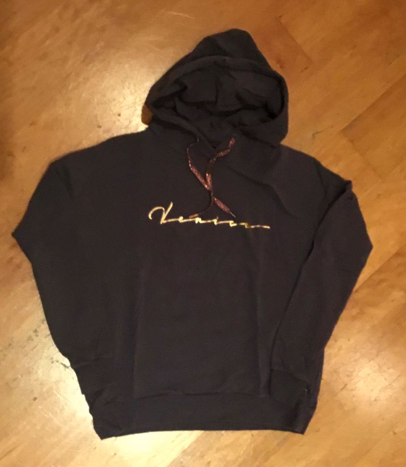 Hoodie von Venice Beach, Größe S, lila mit goldenem Schriftzug in Achern