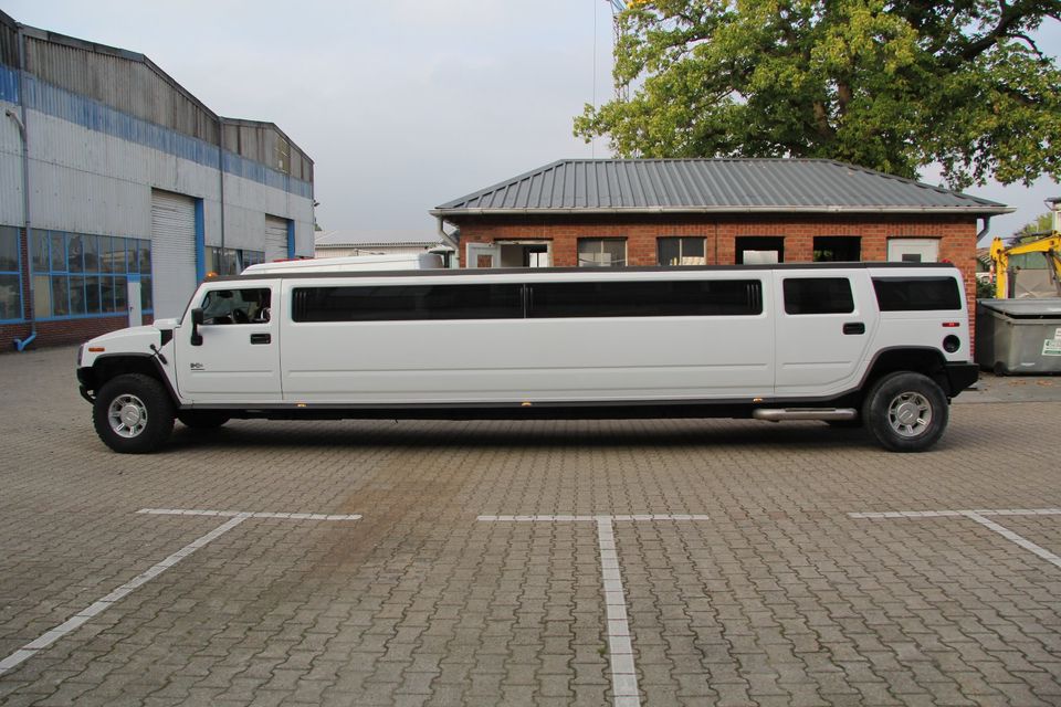 Hummer H2 Stretchlimousine Limo Limousine KRISTAL Partybus in Erkelenz