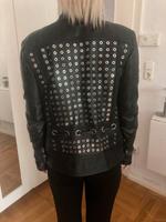 Diesel Designer Damenlederjacke Schwarz Silber Nieten Bikerjacke Hessen - Offenbach Vorschau