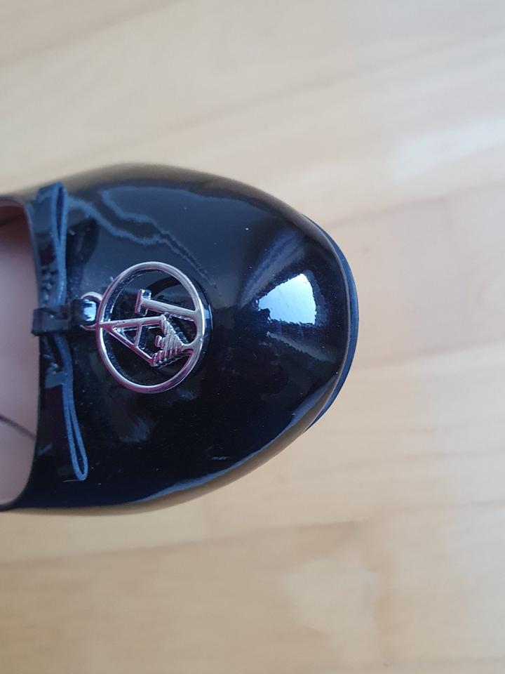 ARMANI JEANS – 38/39 – Pumps – schwarz – High Heel - Lackleder in Bremen